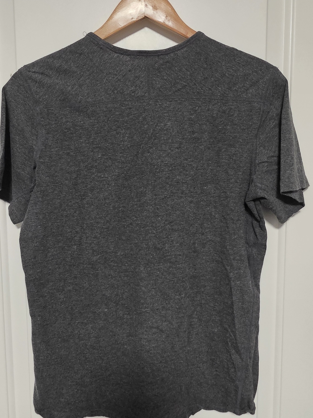 Wings + Horns Men's Short-Sleeve Crew Tee - Charcoal Gray - Picture 6 of 6